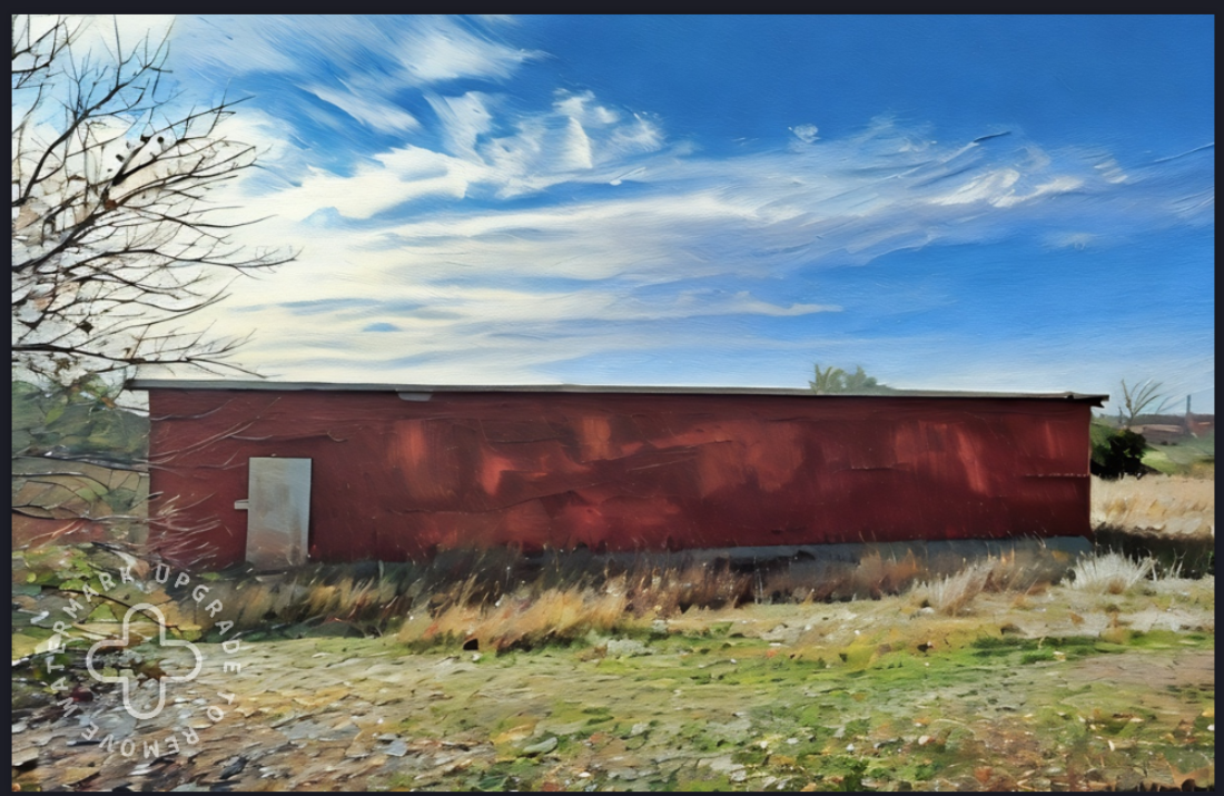 building 2012 mitchell oil painting